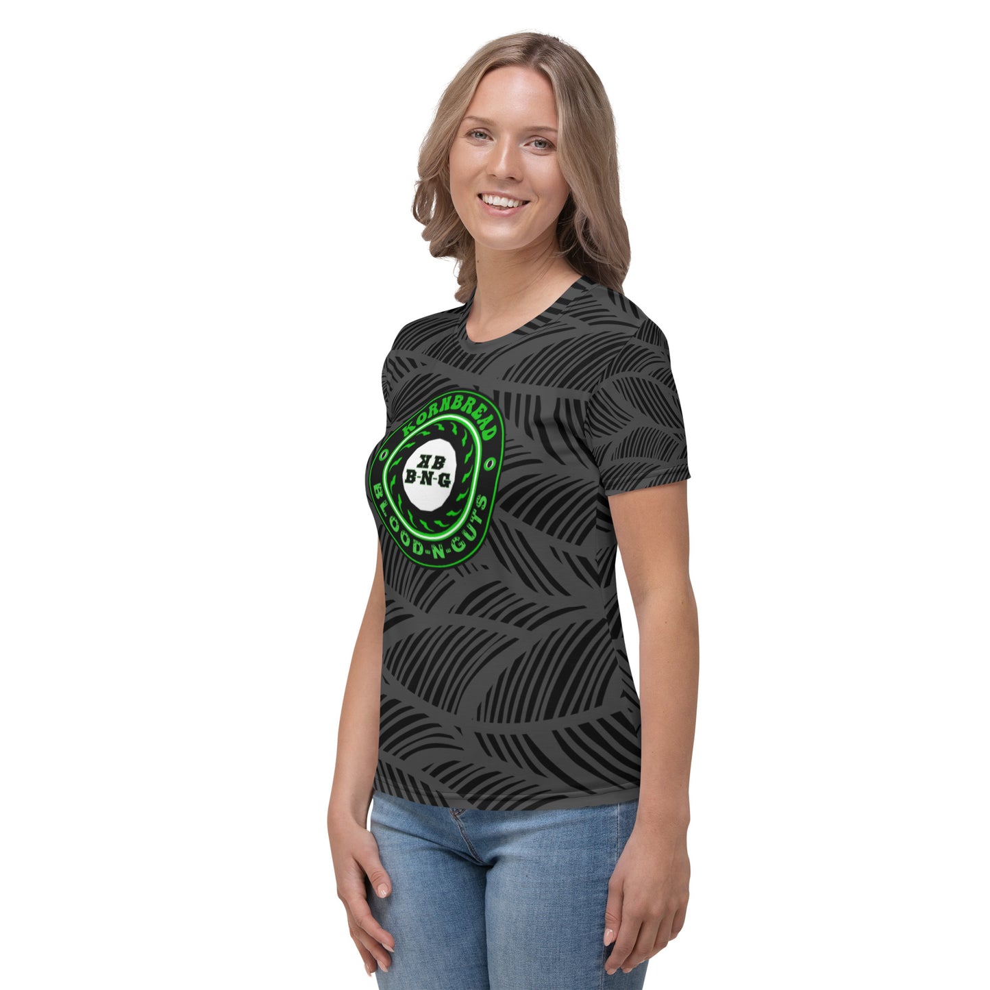 KBBNG Badge Women's T-Shirt (Dark Breeze)