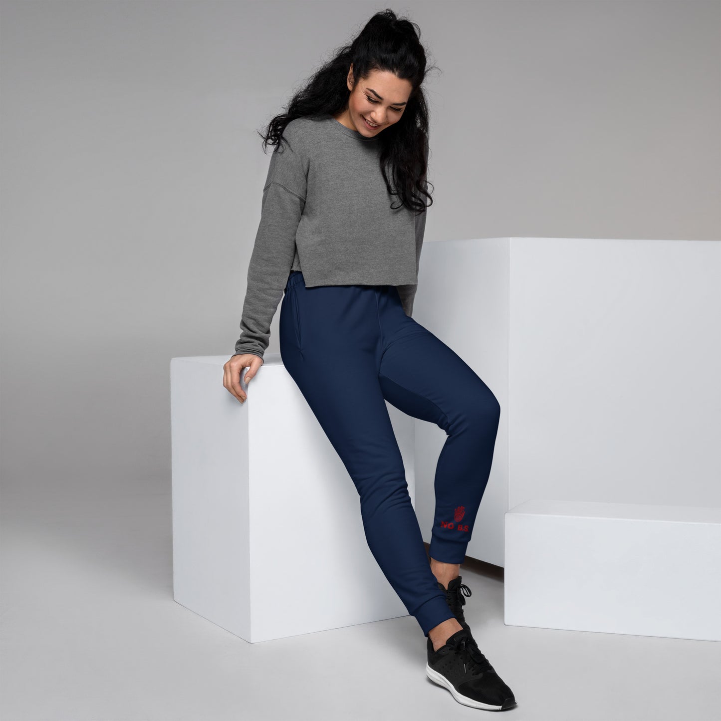 "No B.S." Women's Joggers (Navy)