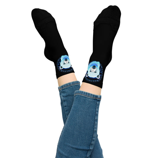 Polar Bear Ankle Socks