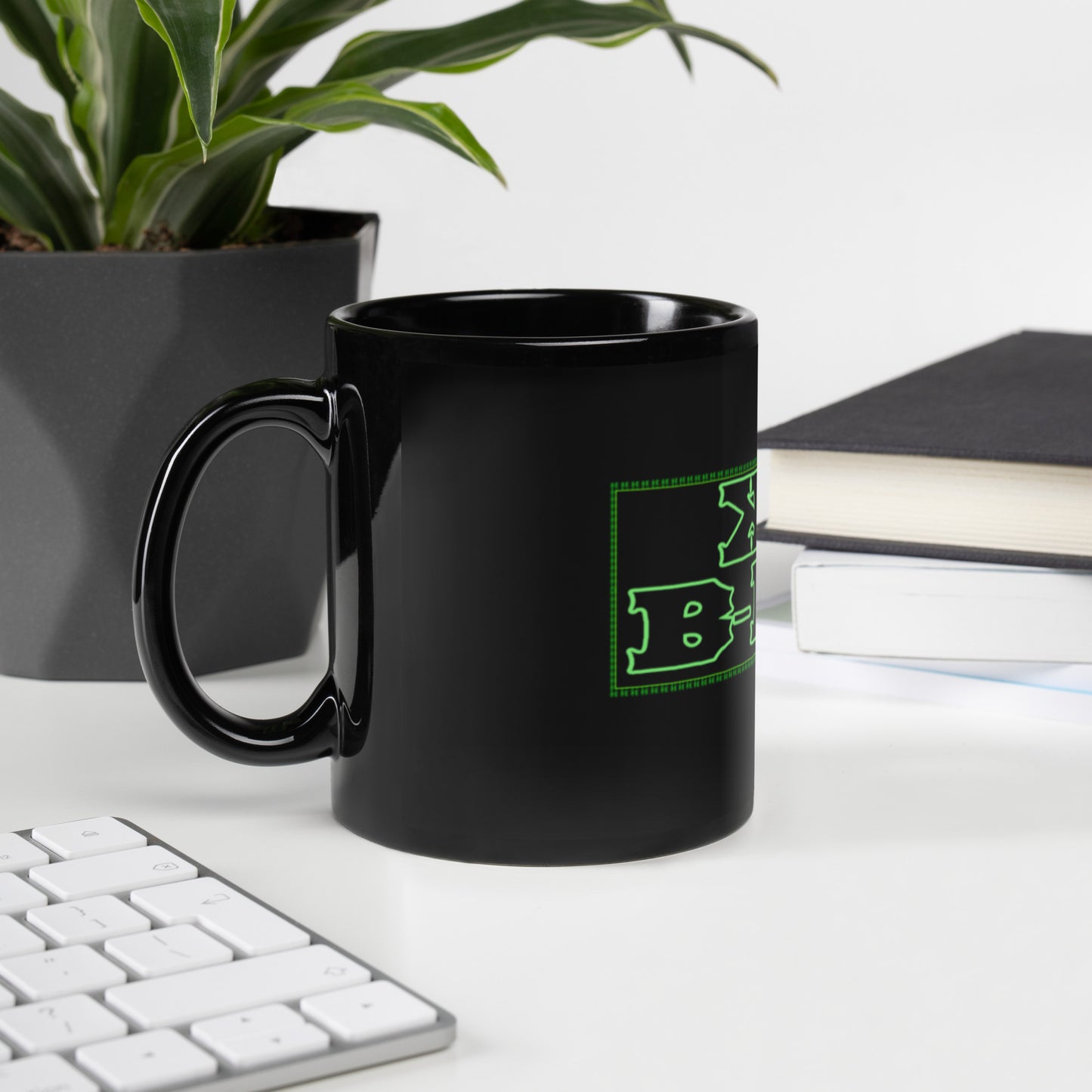 KBBNG Black Glossy Mug