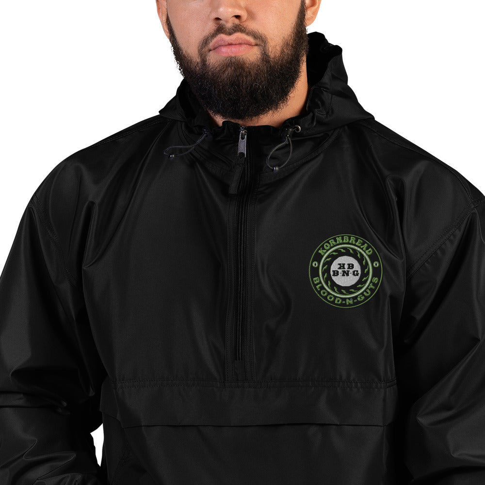 Champion KBBNG Embroidered Badge Packable Jacket (Enlarged Emblem)