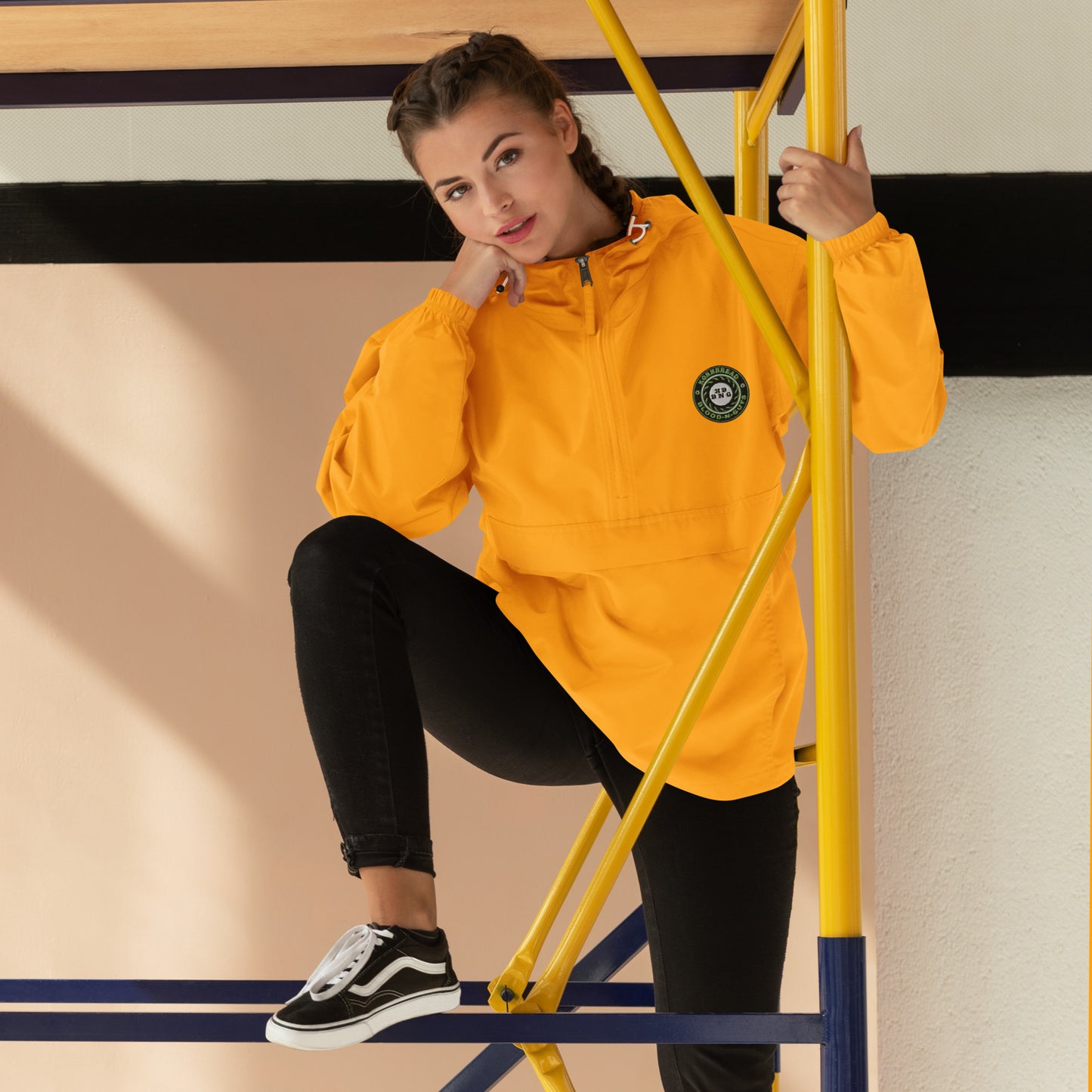 Champion KBBNG Embroidered Badge Packable Jacket