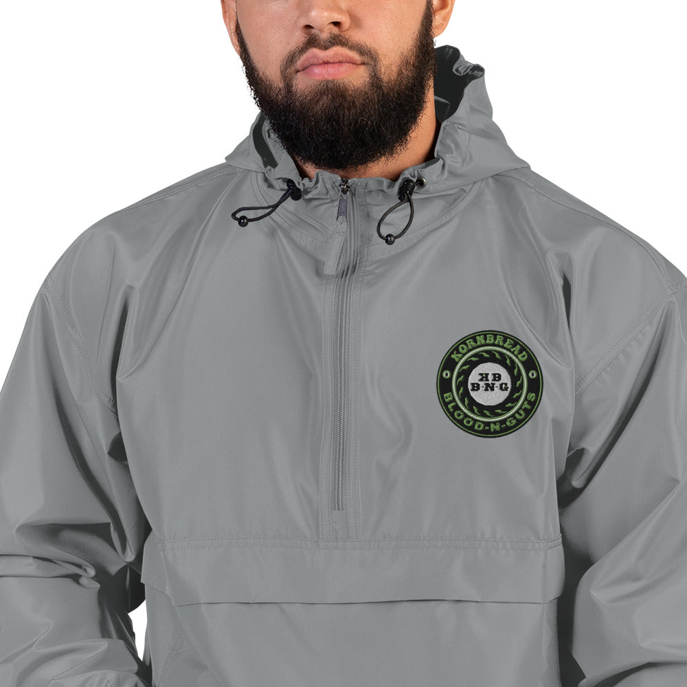 Champion KBBNG Embroidered Badge Packable Jacket (Enlarged Emblem)