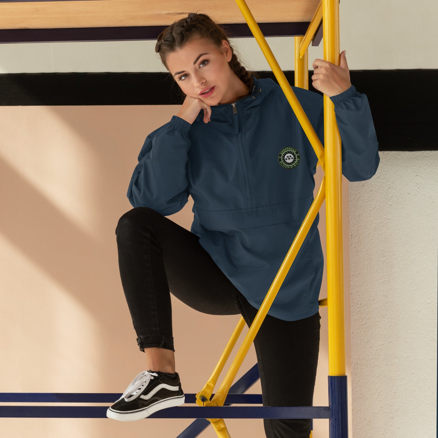 Champion KBBNG Embroidered Badge Packable Jacket