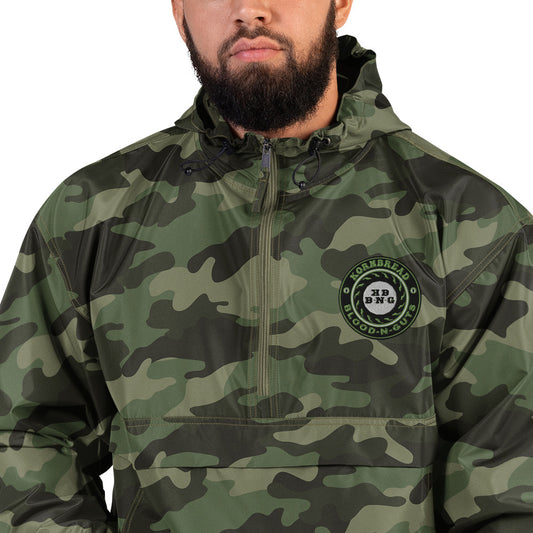 Champion KBBNG Embroidered Badge Packable Jacket (Enlarged Emblem)