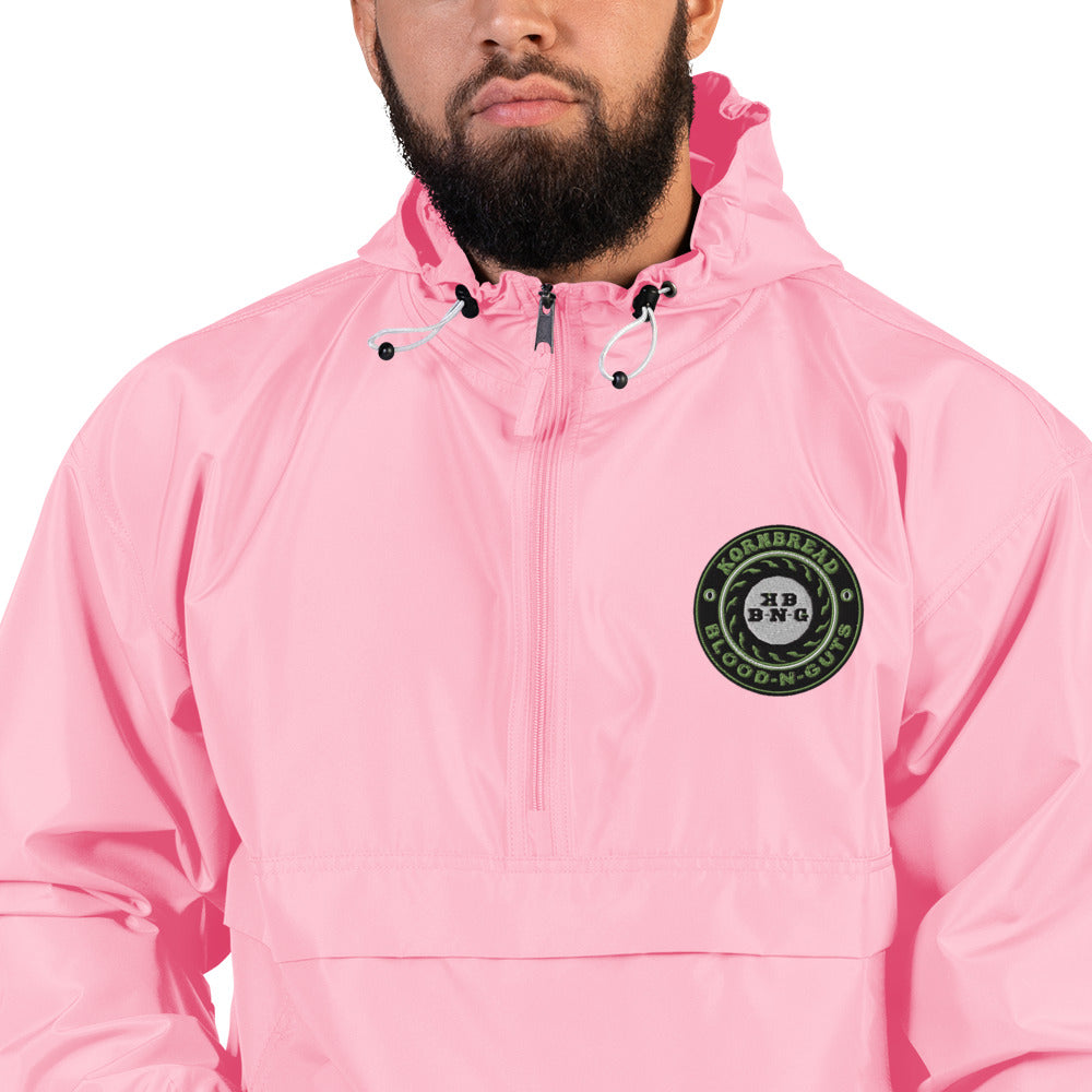 Champion KBBNG Embroidered Badge Packable Jacket (Enlarged Emblem)