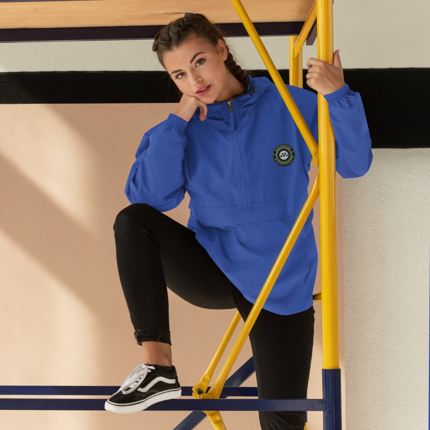 Champion KBBNG Embroidered Badge Packable Jacket