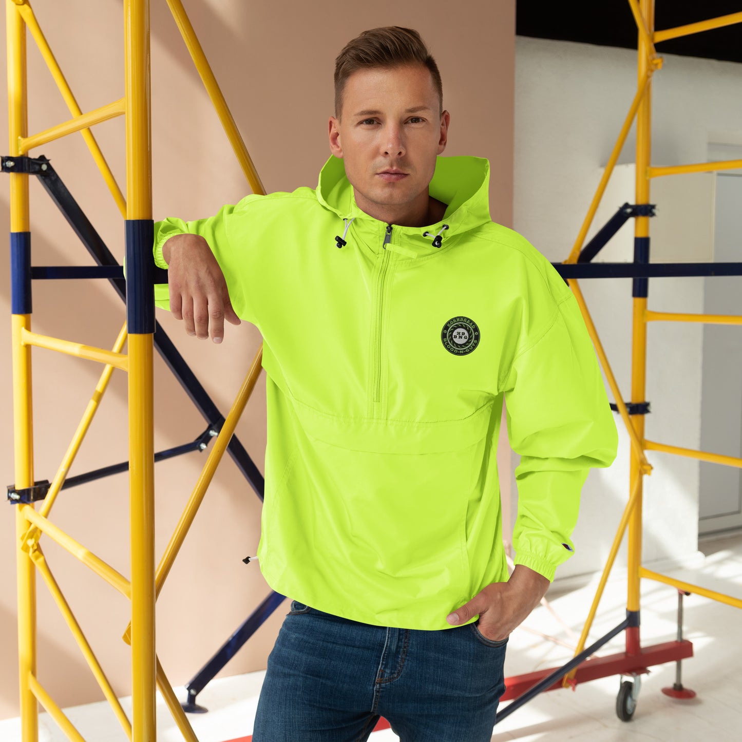 Champion KBBNG Embroidered Badge Packable Jacket