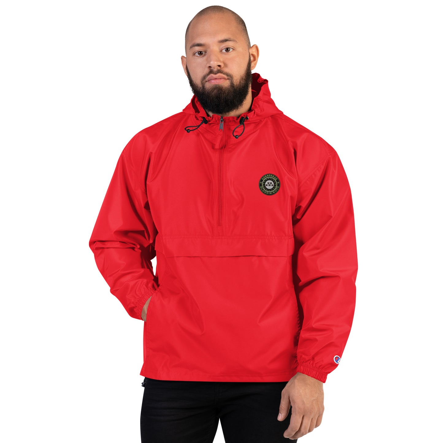 Champion KBBNG Embroidered Badge Packable Jacket