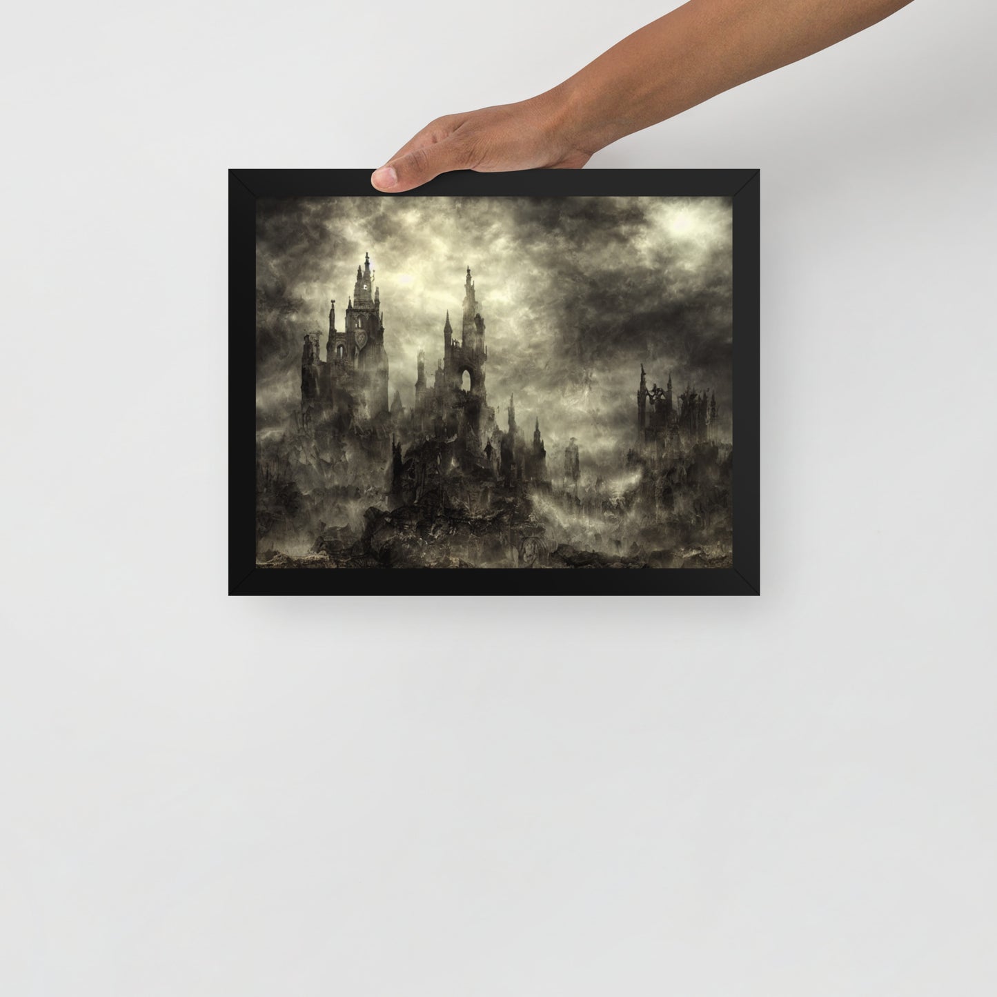 Wrong Path Framed Poster