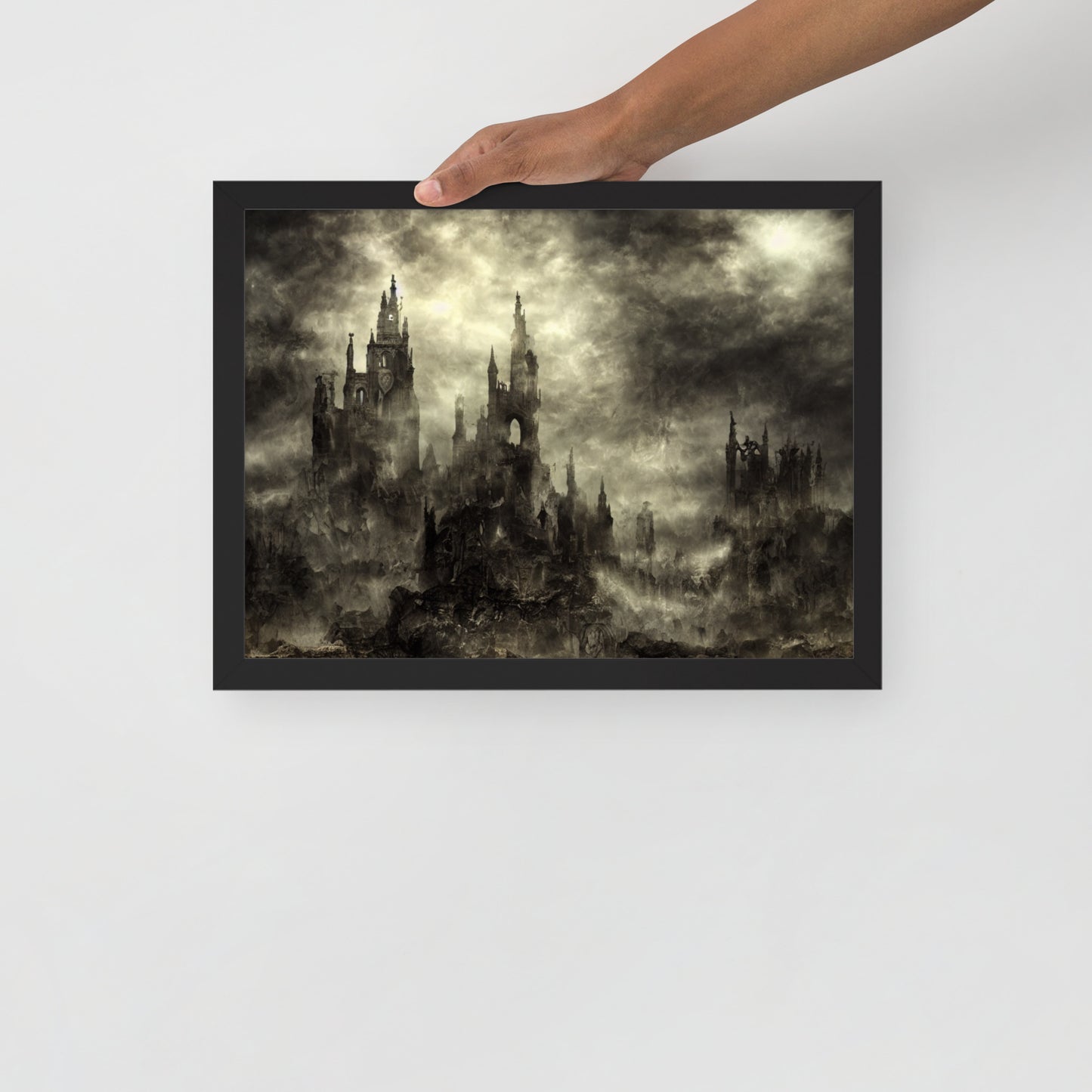 Wrong Path Framed Poster