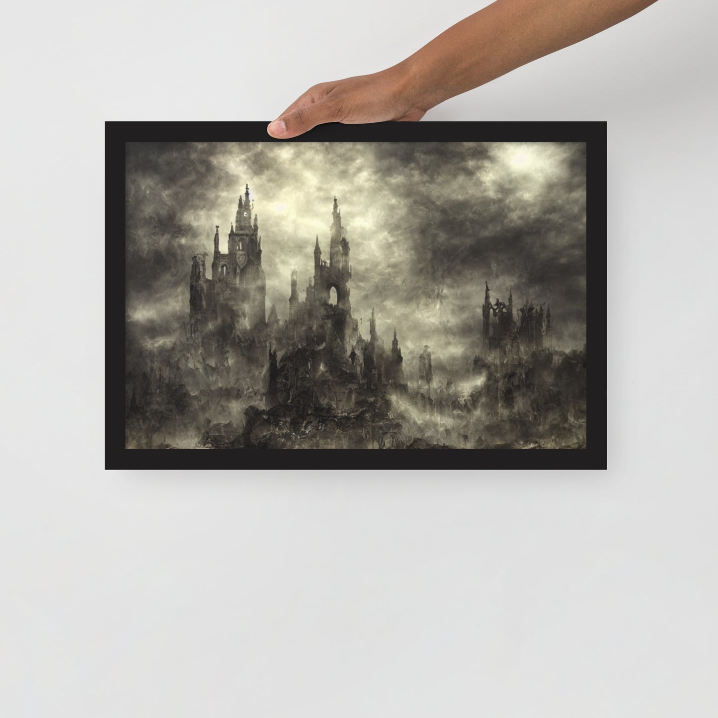 Wrong Path Framed Poster