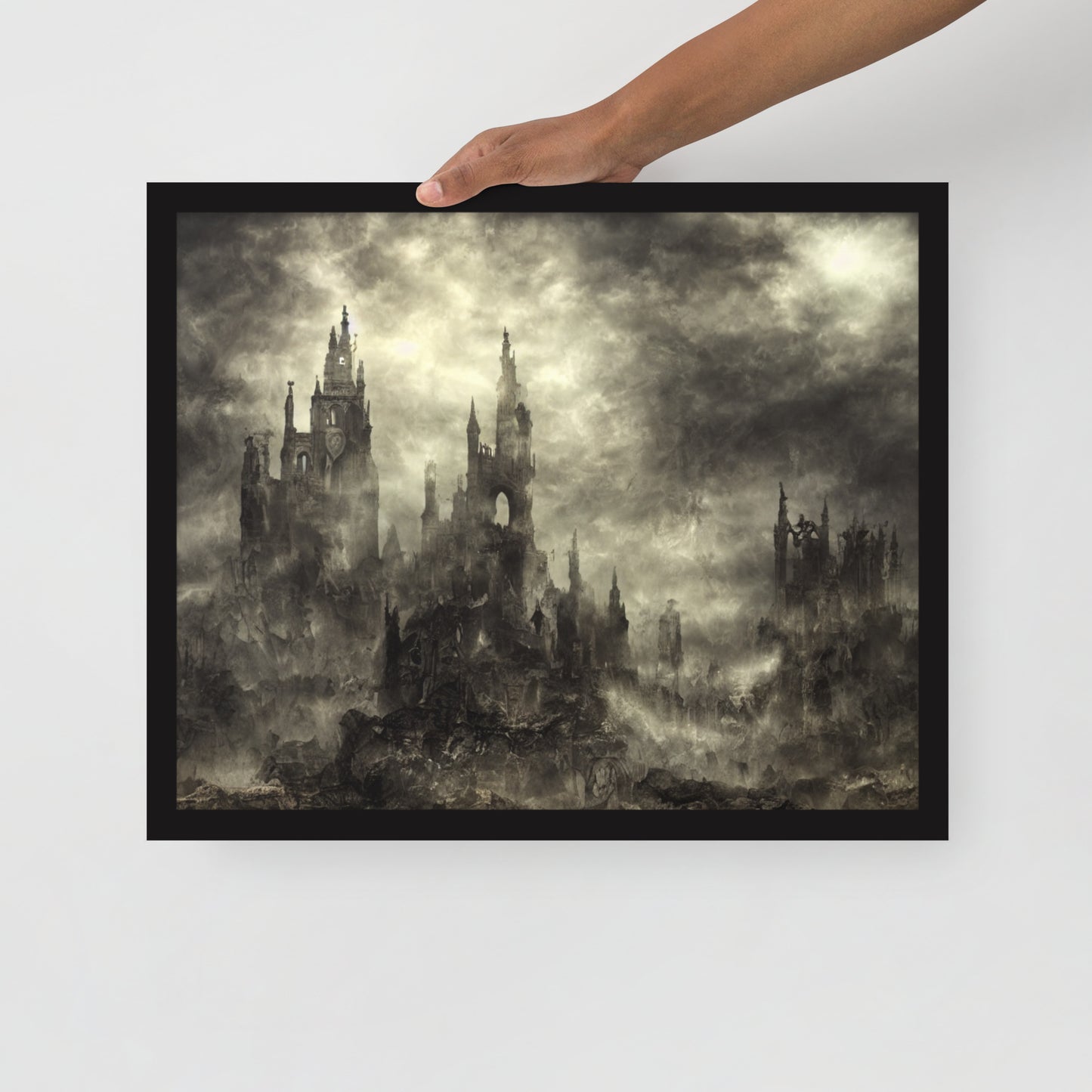 Wrong Path Framed Poster