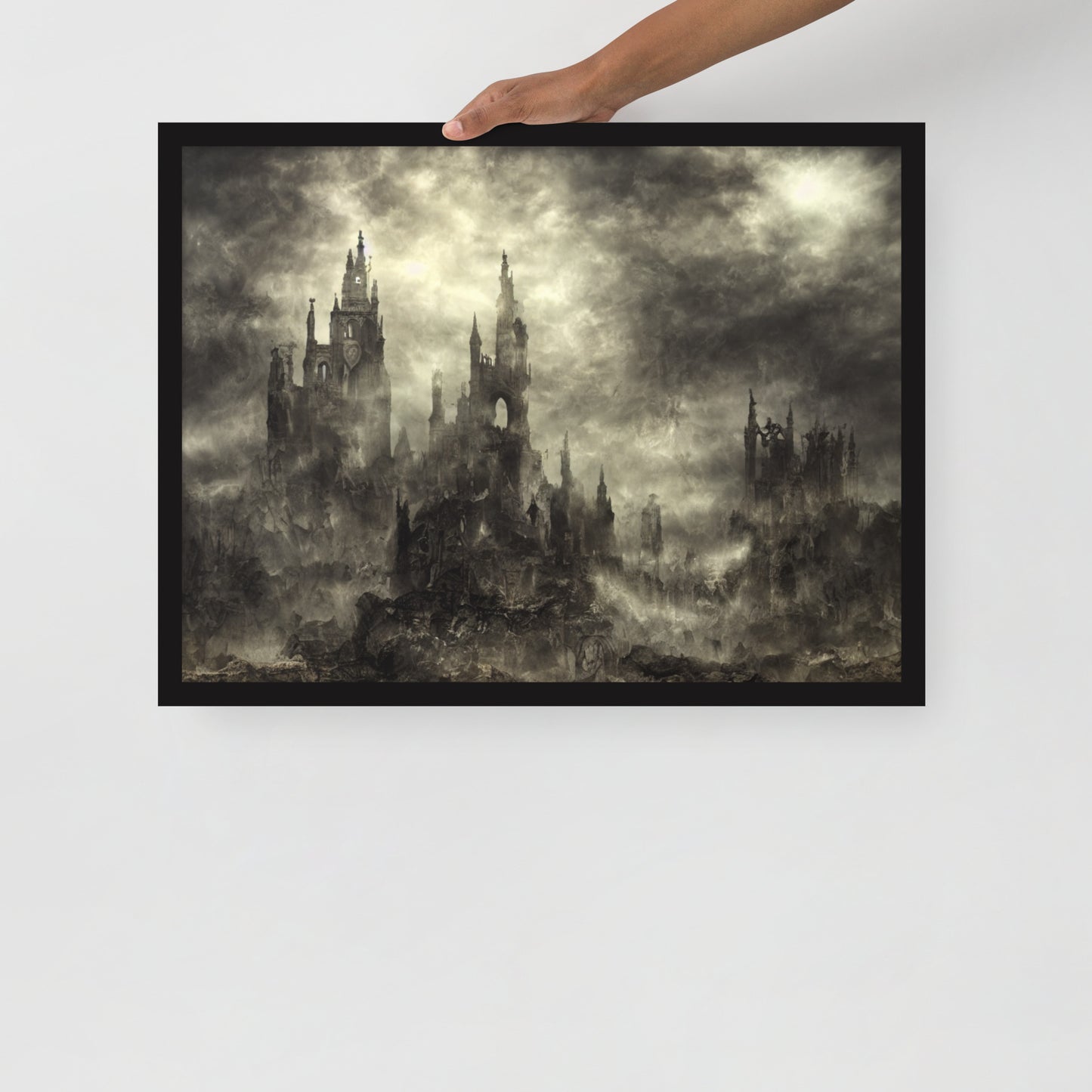 Wrong Path Framed Poster