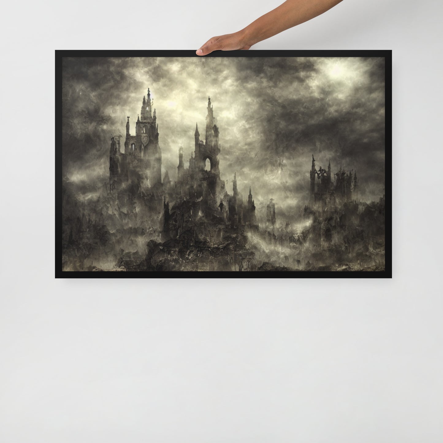 Wrong Path Framed Poster