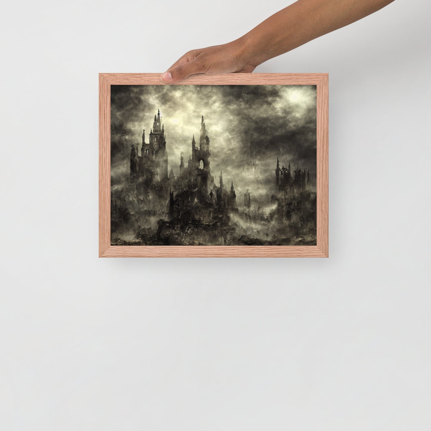 Wrong Path Framed Poster