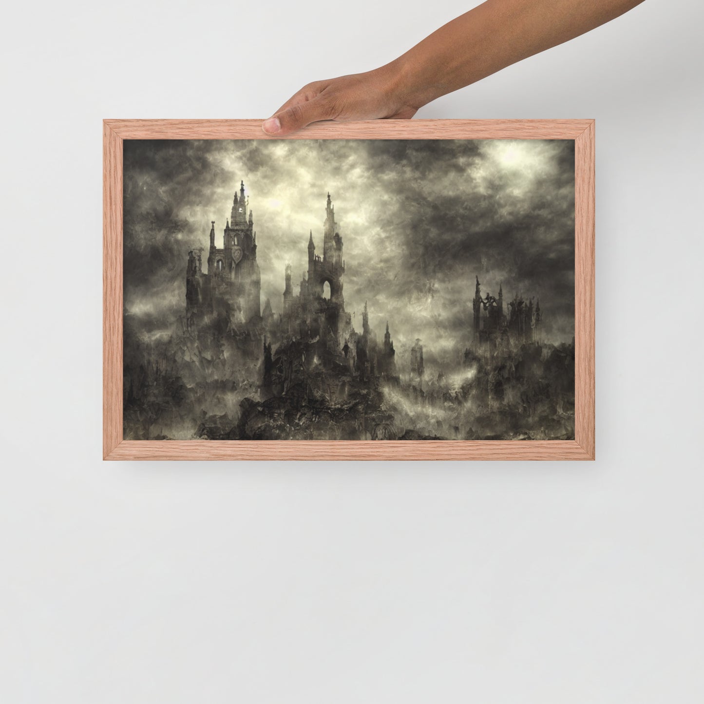 Wrong Path Framed Poster