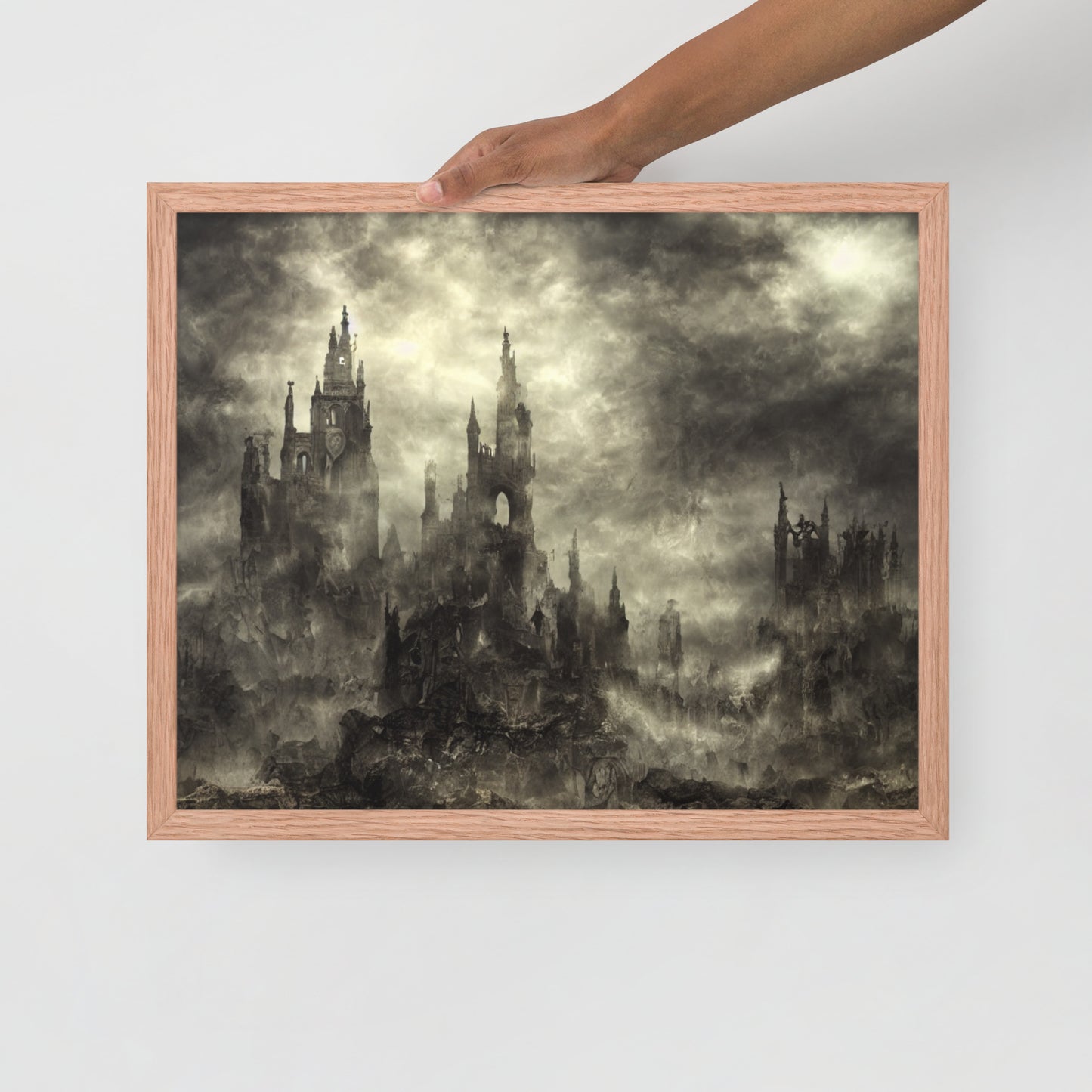 Wrong Path Framed Poster