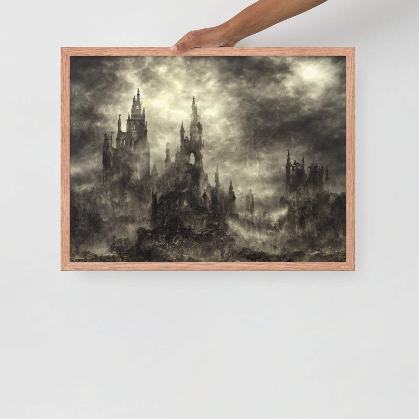 Wrong Path Framed Poster