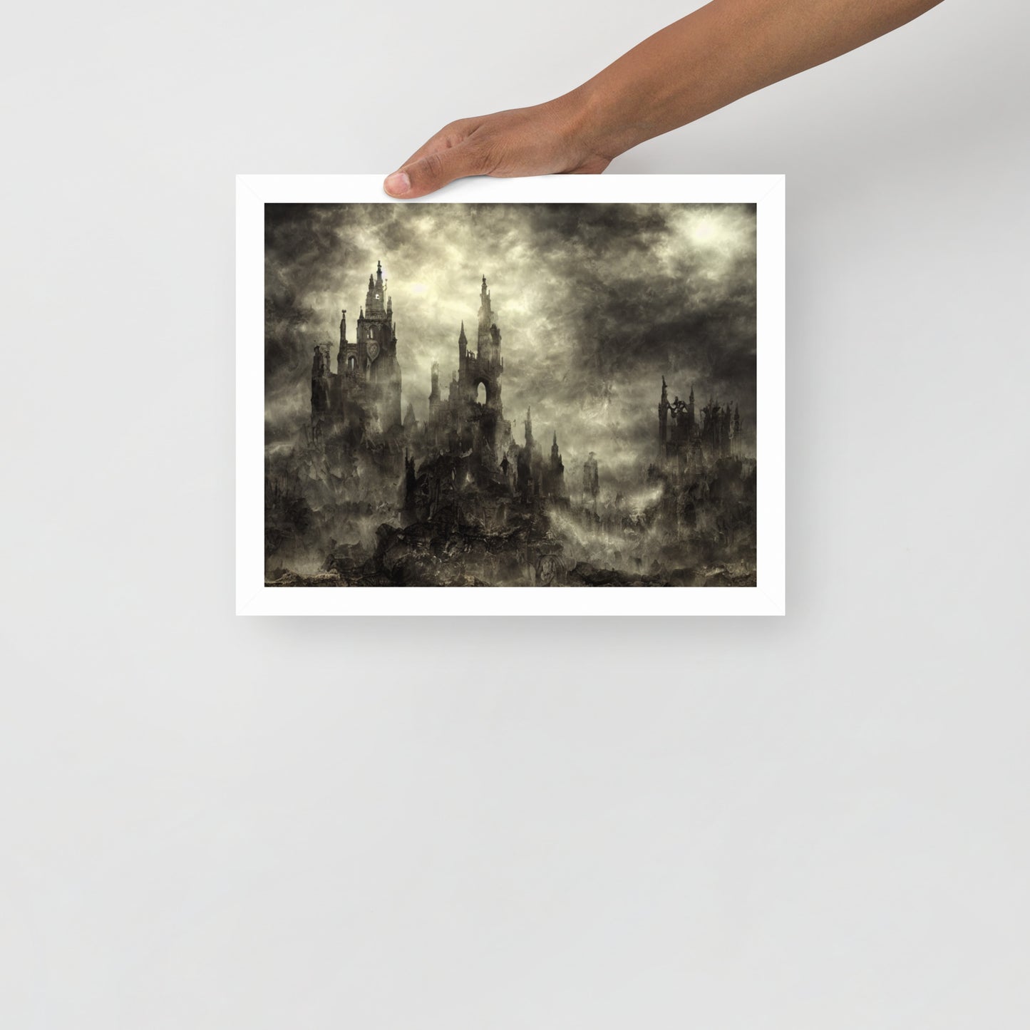 Wrong Path Framed Poster