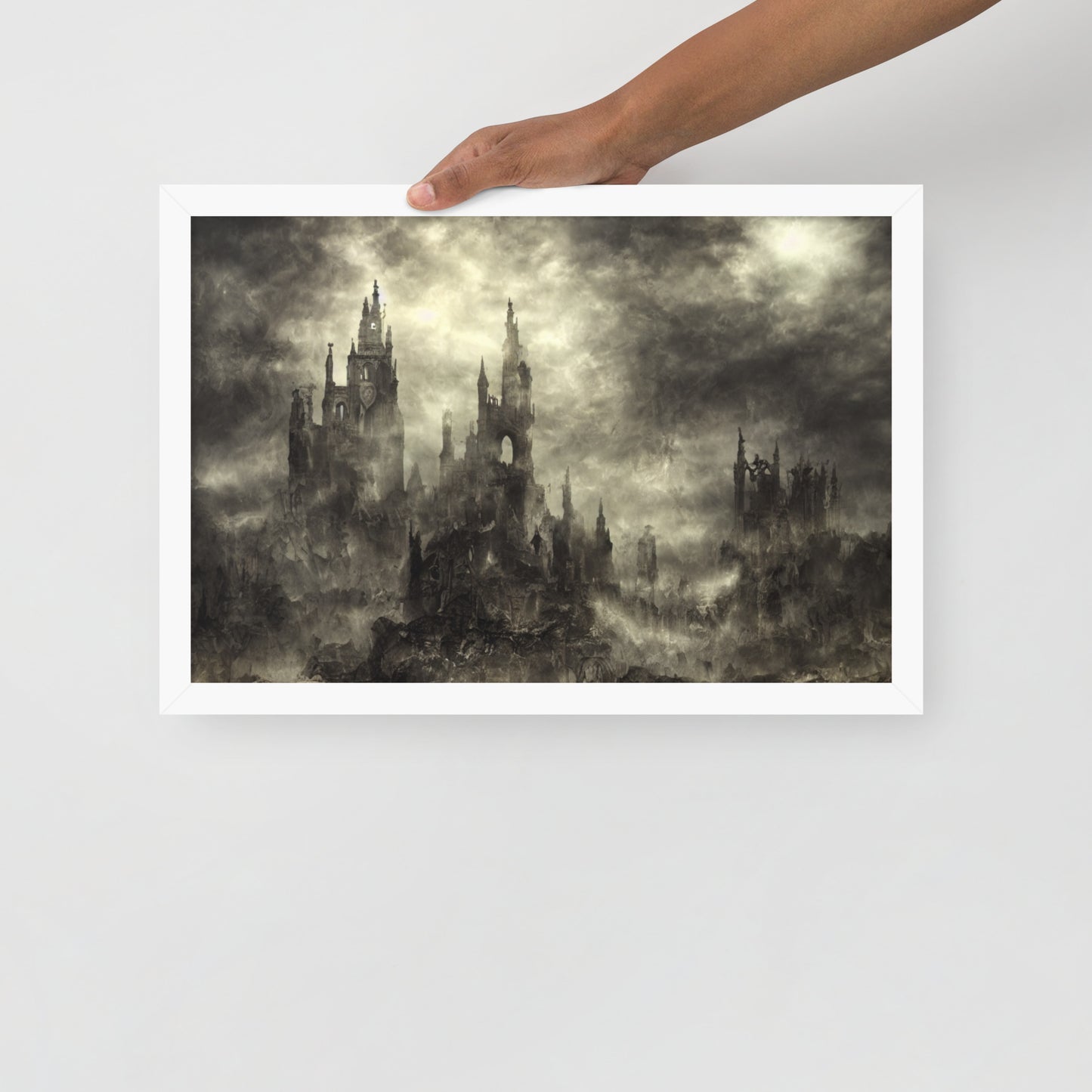 Wrong Path Framed Poster