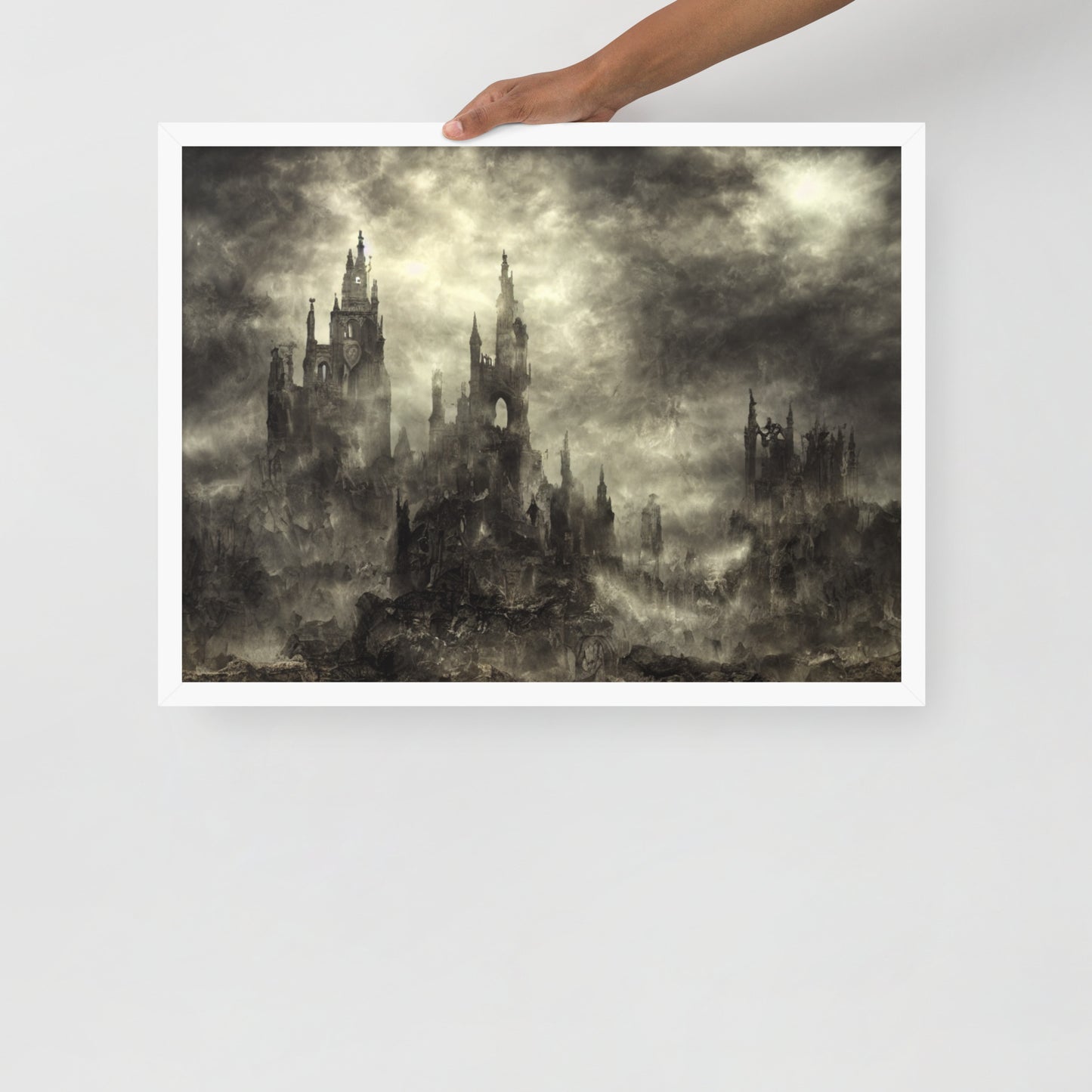 Wrong Path Framed Poster
