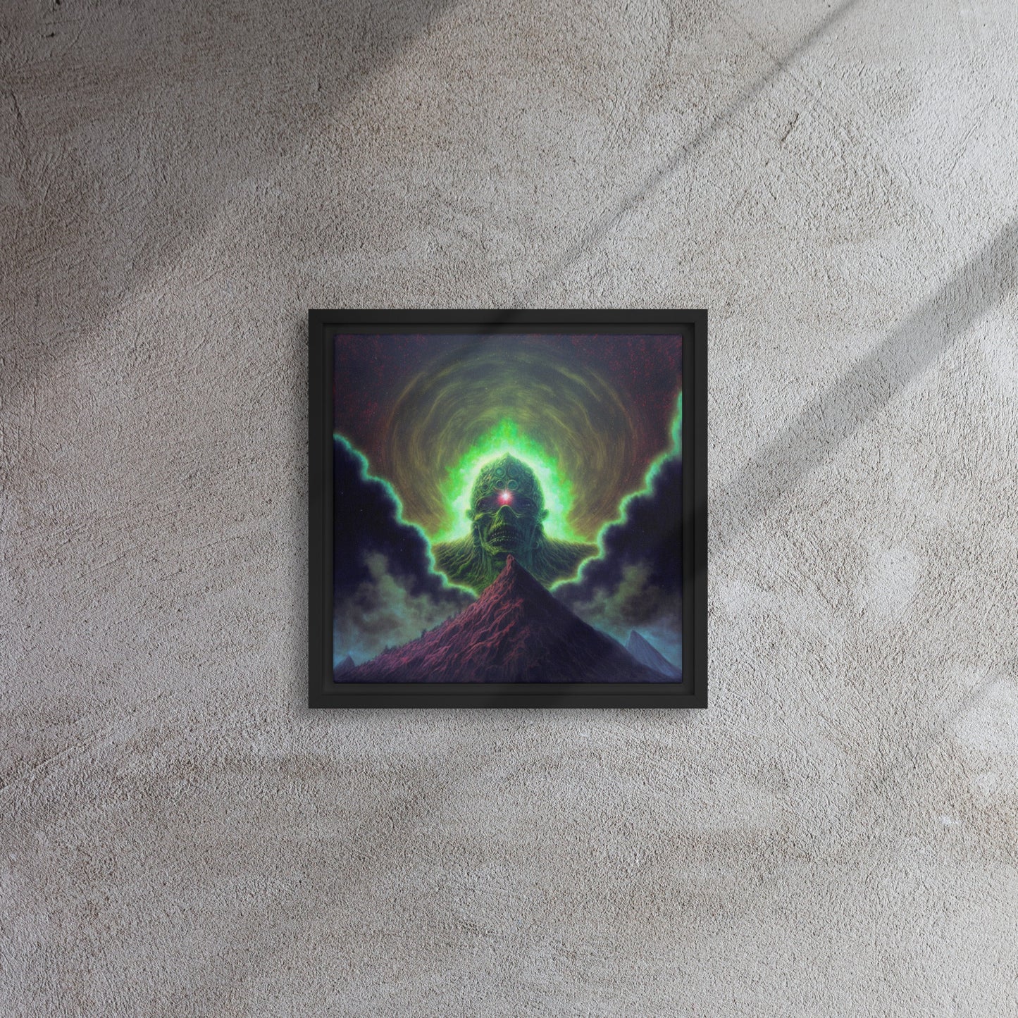 "Final Boss" Framed Canvas