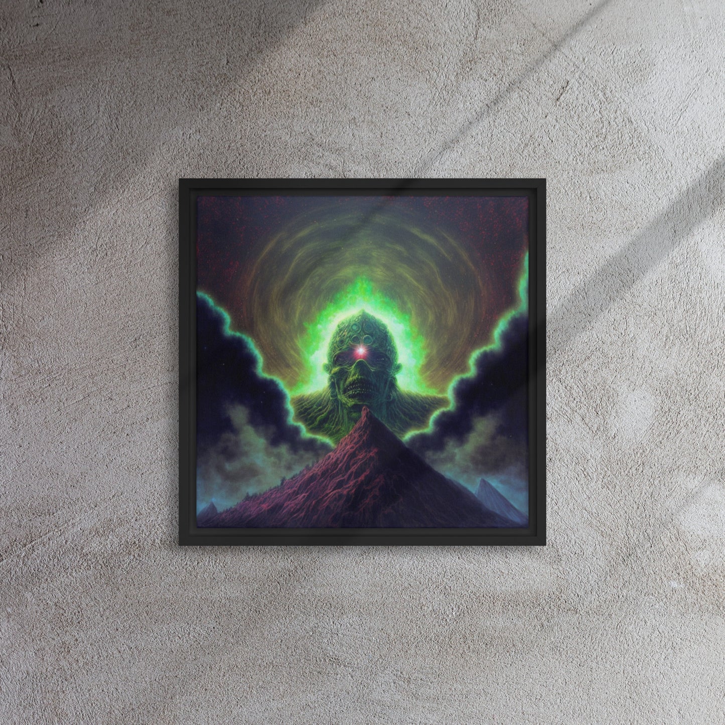 "Final Boss" Framed Canvas