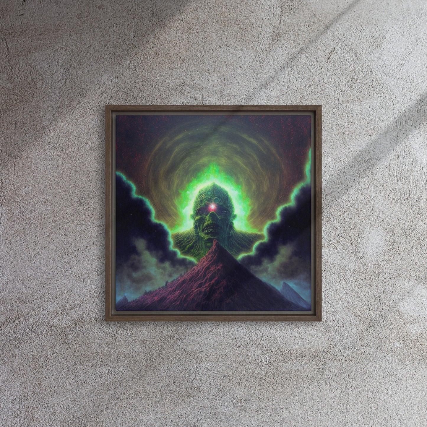 "Final Boss" Framed Canvas