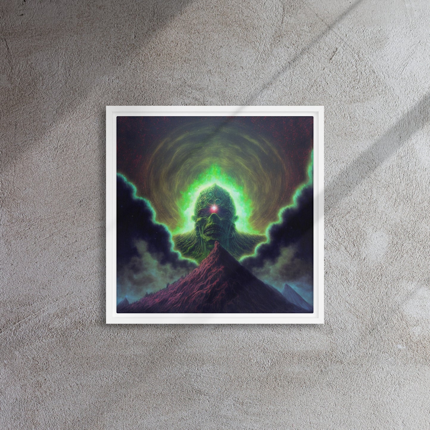 "Final Boss" Framed Canvas