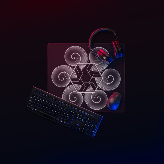 Swirl Gaming Mouse Pad