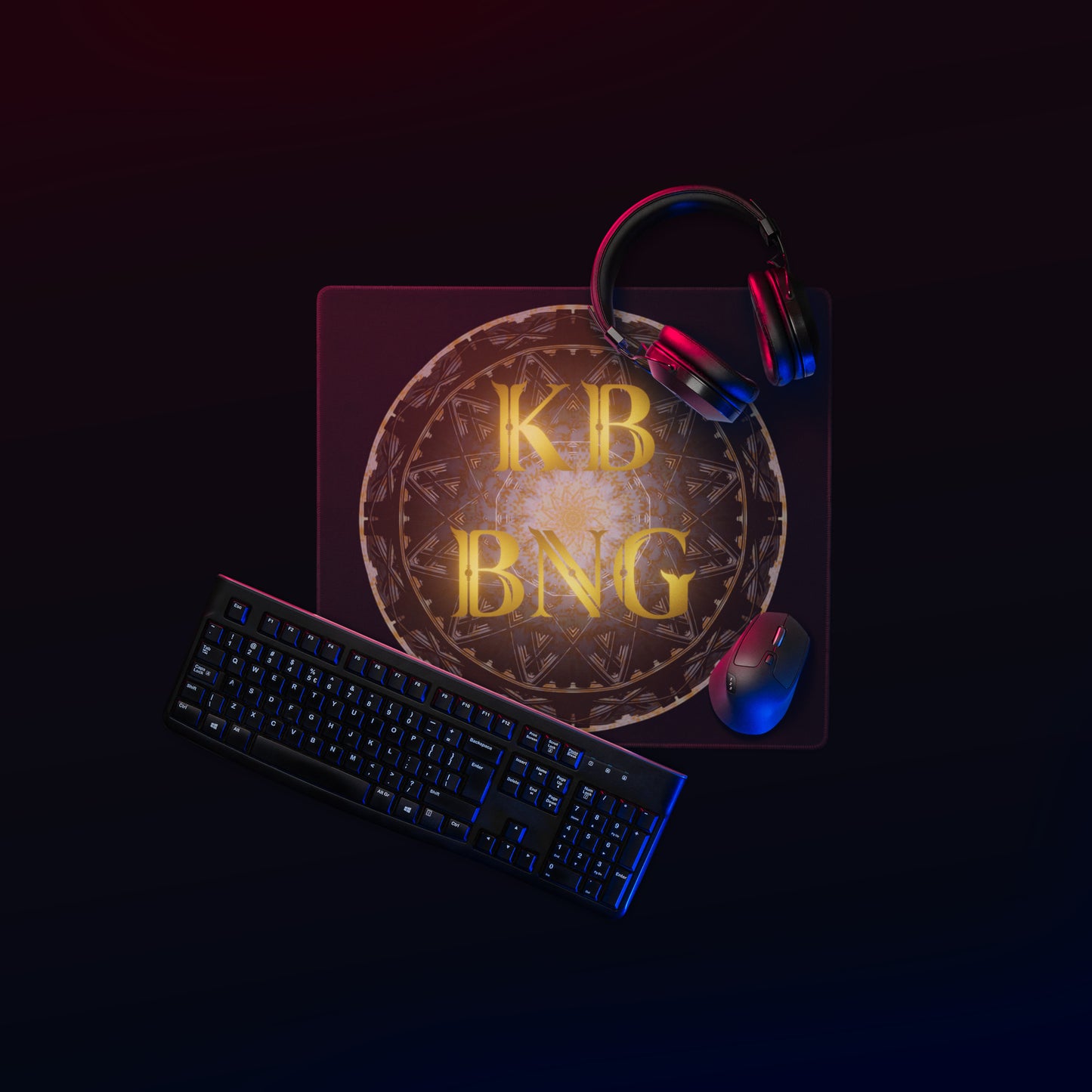 Plate Gaming Mouse Pad