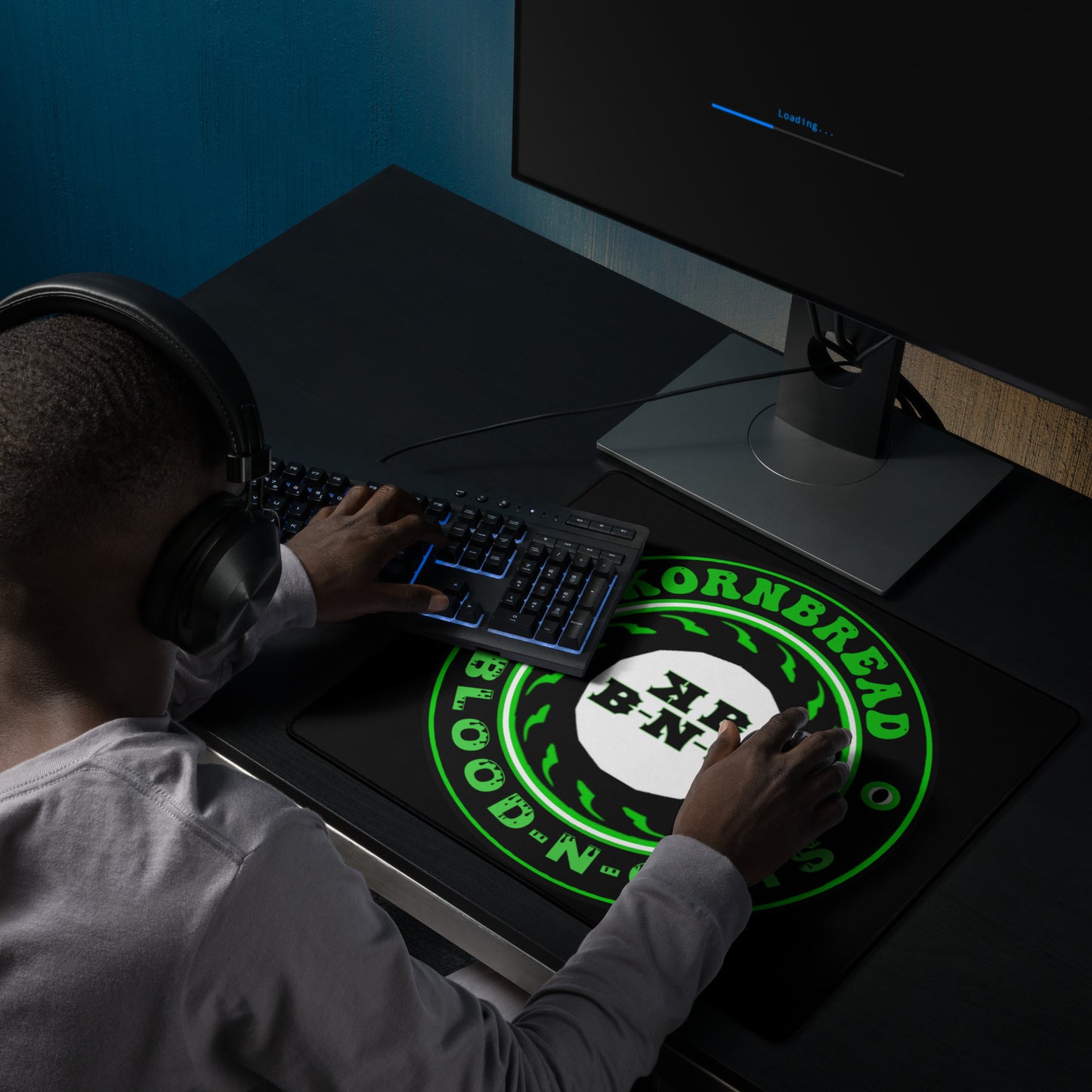 KBBNG Badge Gaming Mouse Pad