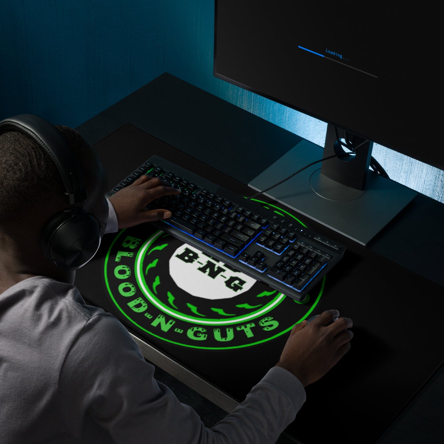 KBBNG Badge Gaming Mouse Pad