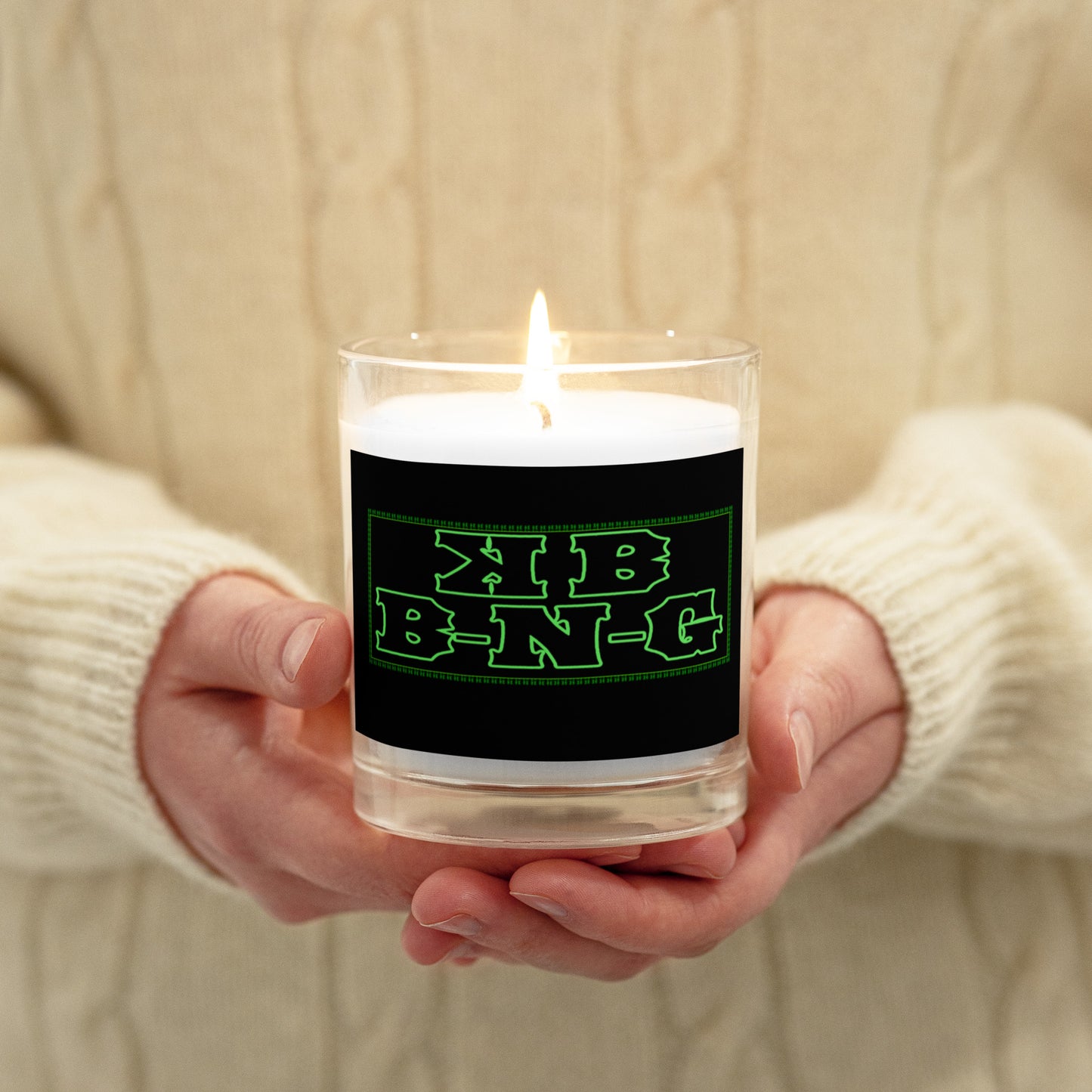 KBBNG Glass Jar Candle