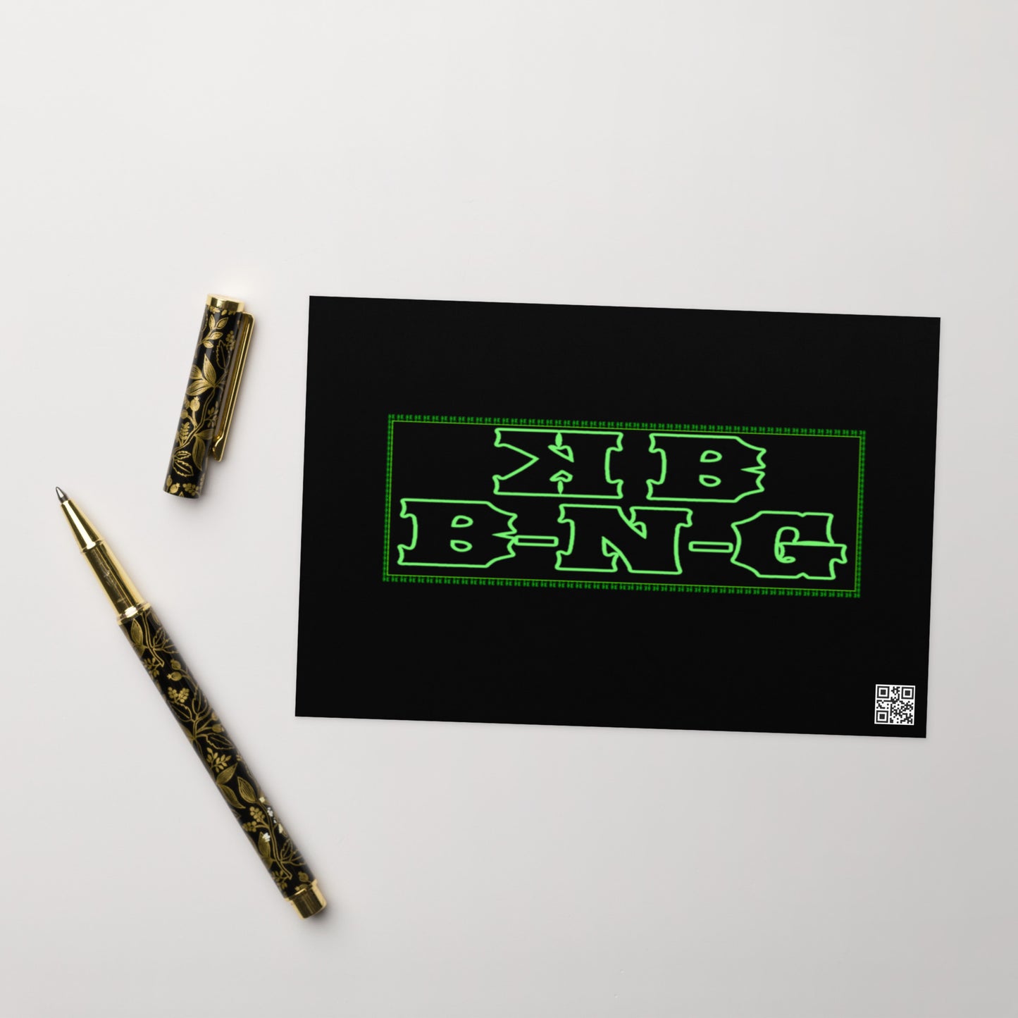 KBBNG Badge+ Greeting Card