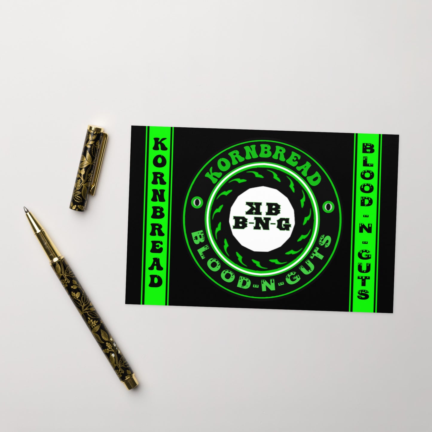 KBBNG Badge+ Greeting Card
