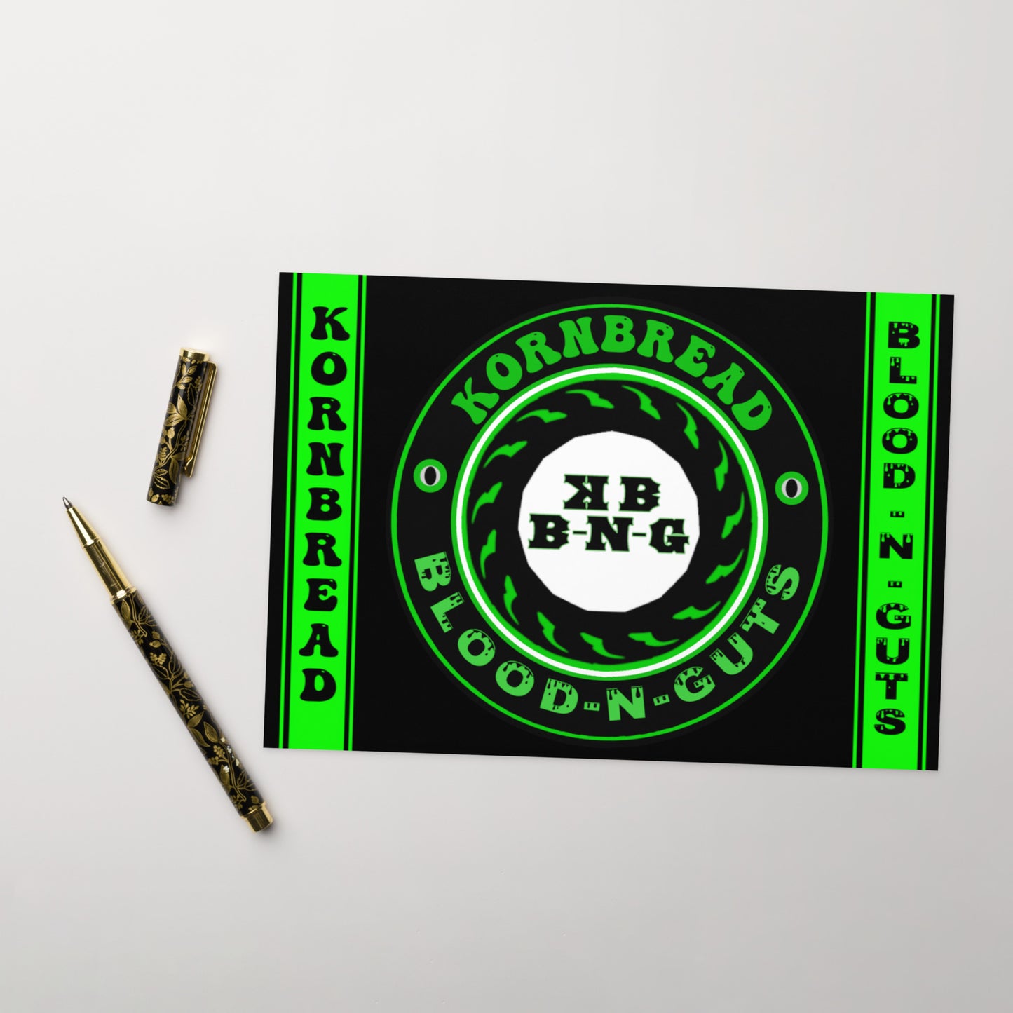 KBBNG Badge+ Greeting Card
