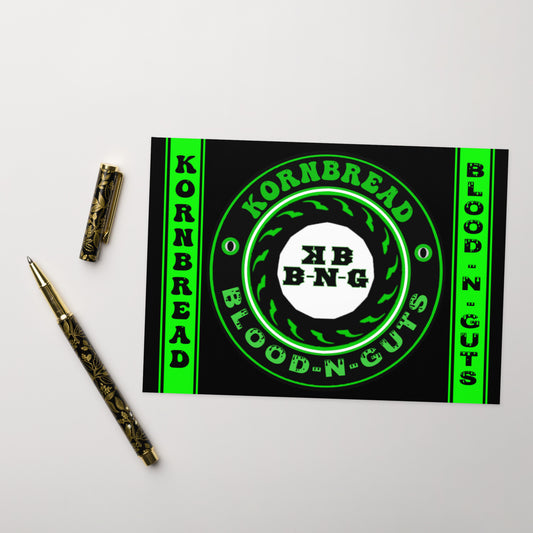 KBBNG Badge+ Greeting Card