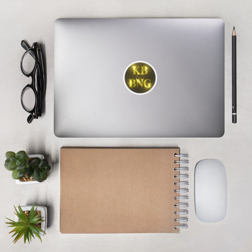 Golden Seal Bubble-Free Stickers