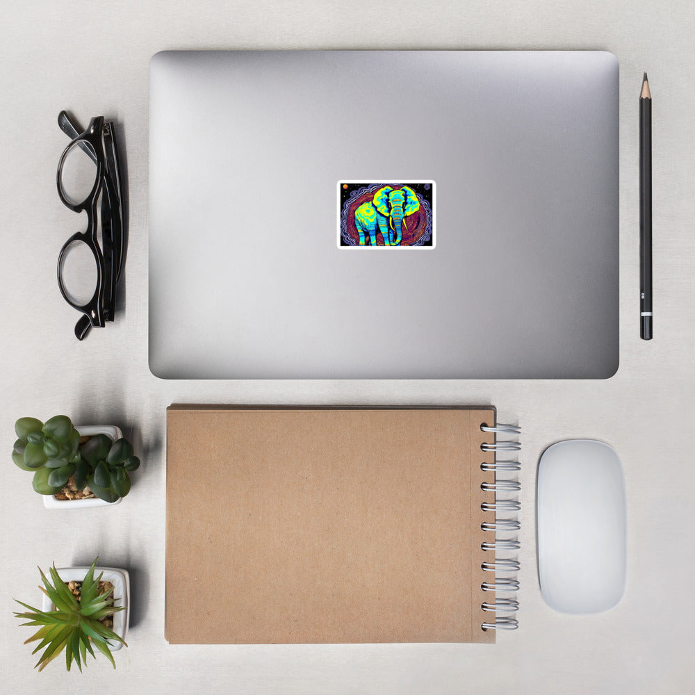 "Elephunk" Bubble-Free Stickers