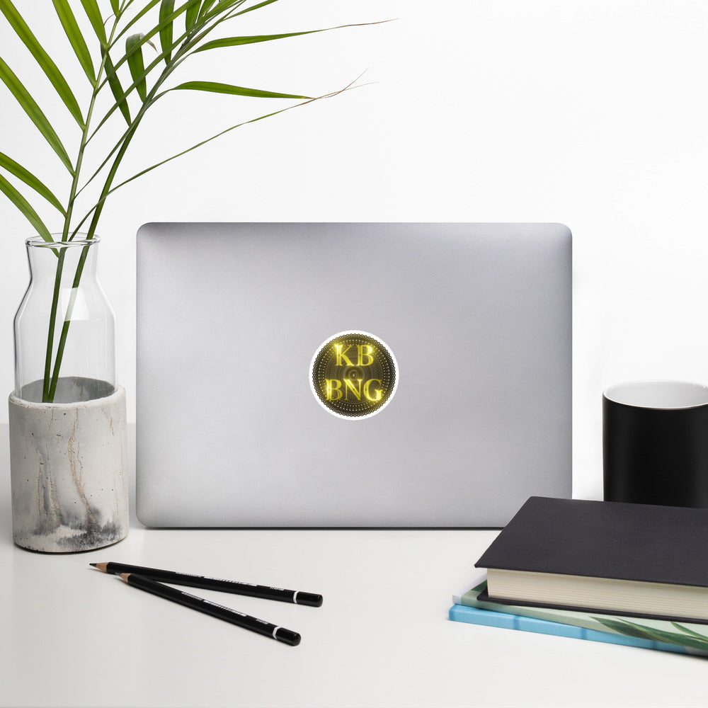 Golden Seal Bubble-Free Stickers
