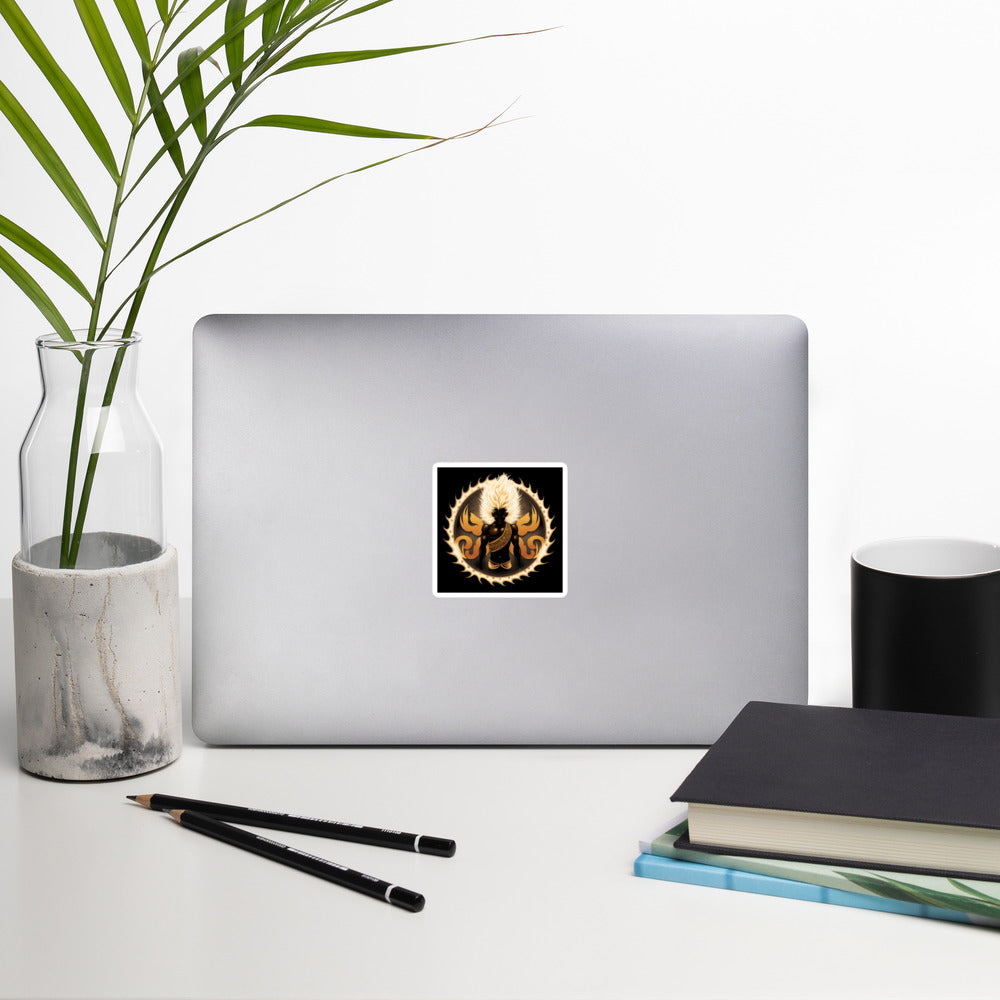 "Unlocked Potential" Bubble-Free Stickers