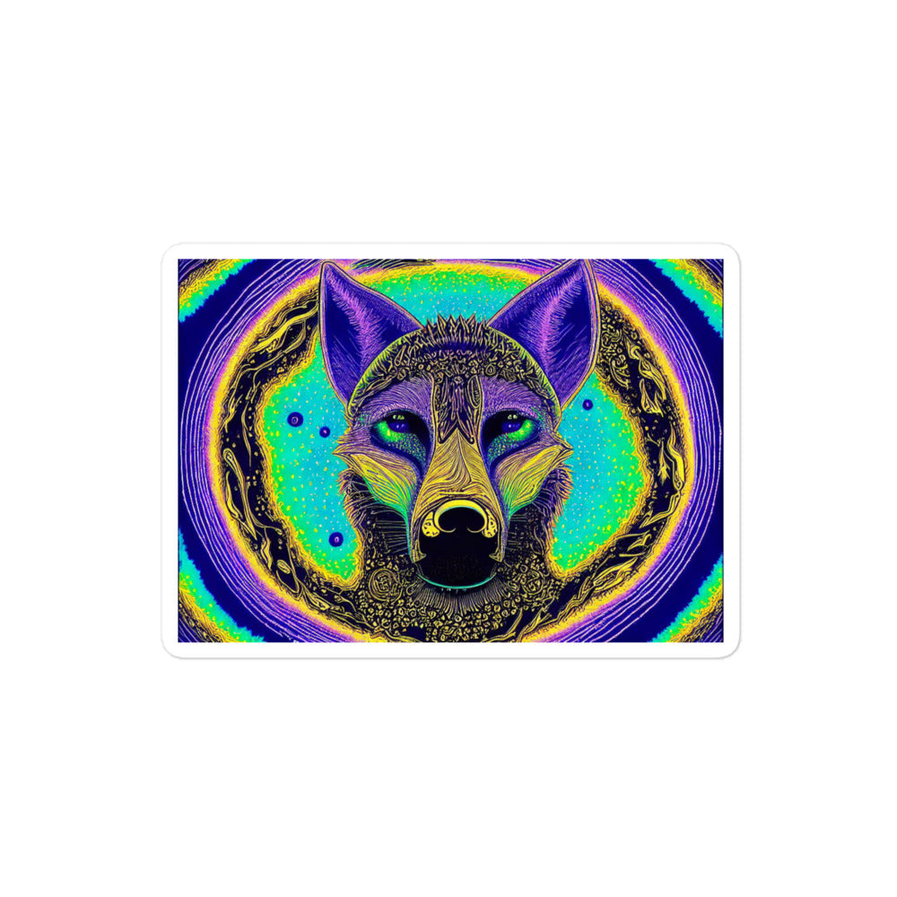 Paradox Fox Bubble-Free Stickers