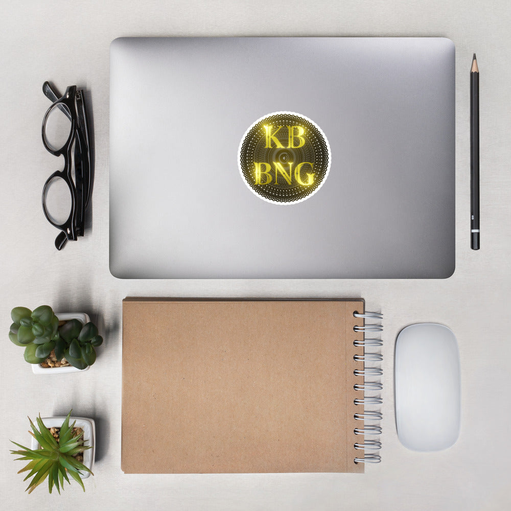 Golden Seal Bubble-Free Stickers