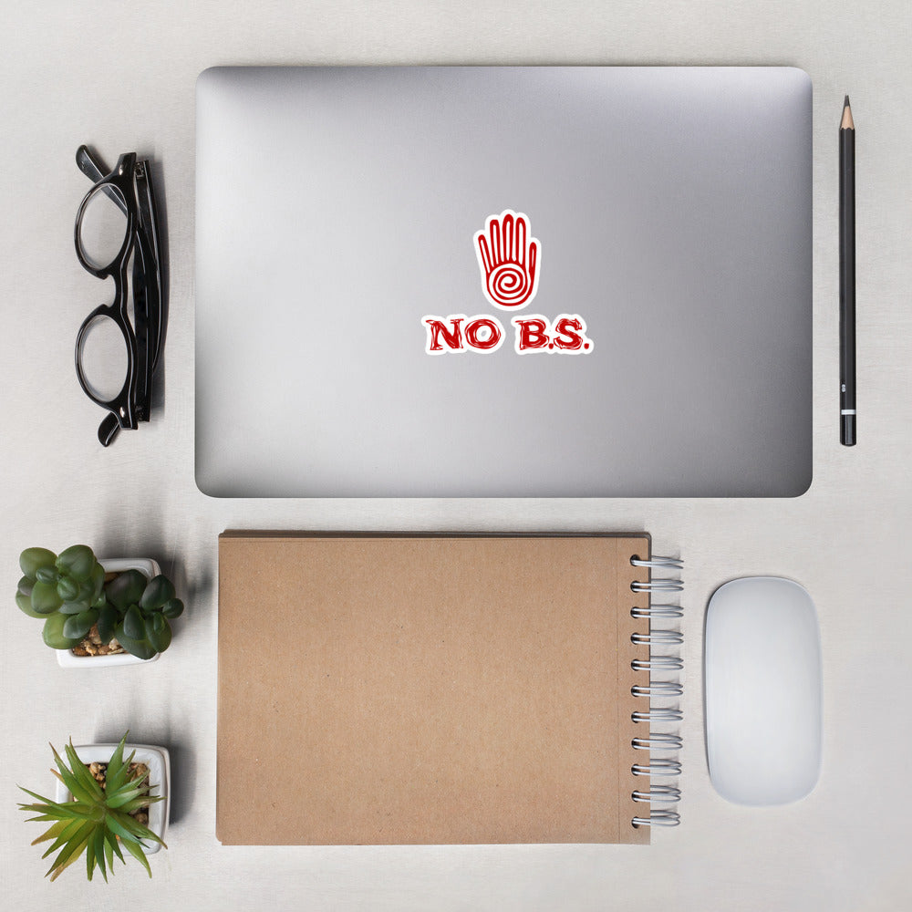 No B.S. Bubble-Free Stickers