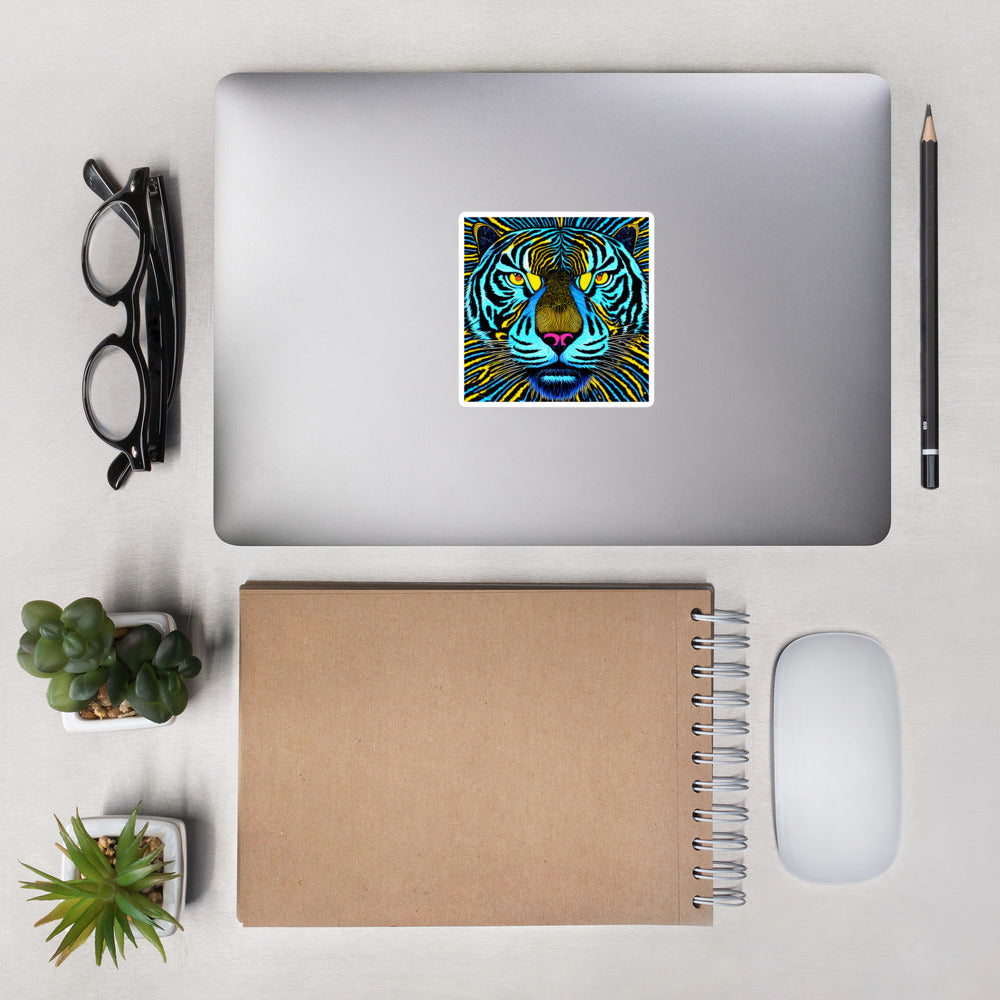 Tigress Bubble-Free Stickers