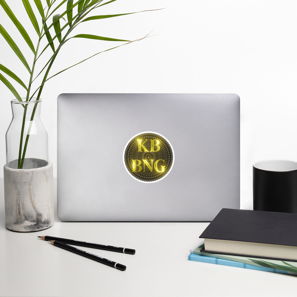 Golden Seal Bubble-Free Stickers