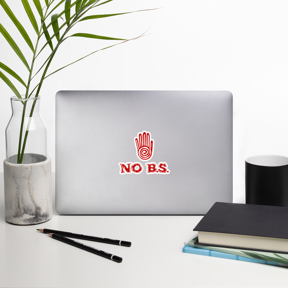 No B.S. Bubble-Free Stickers