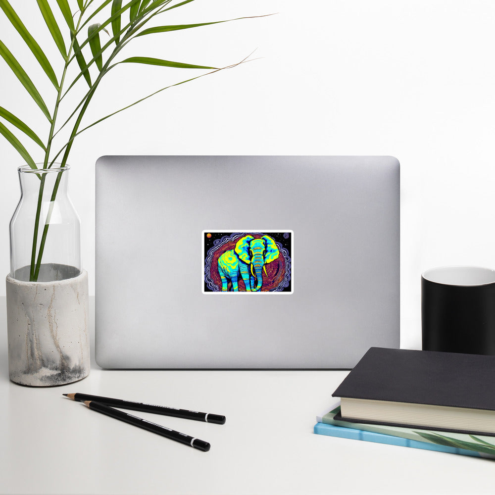 "Elephunk" Bubble-Free Stickers